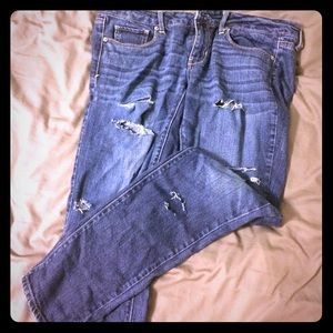 American Eagle Distressed Skinny Jeans